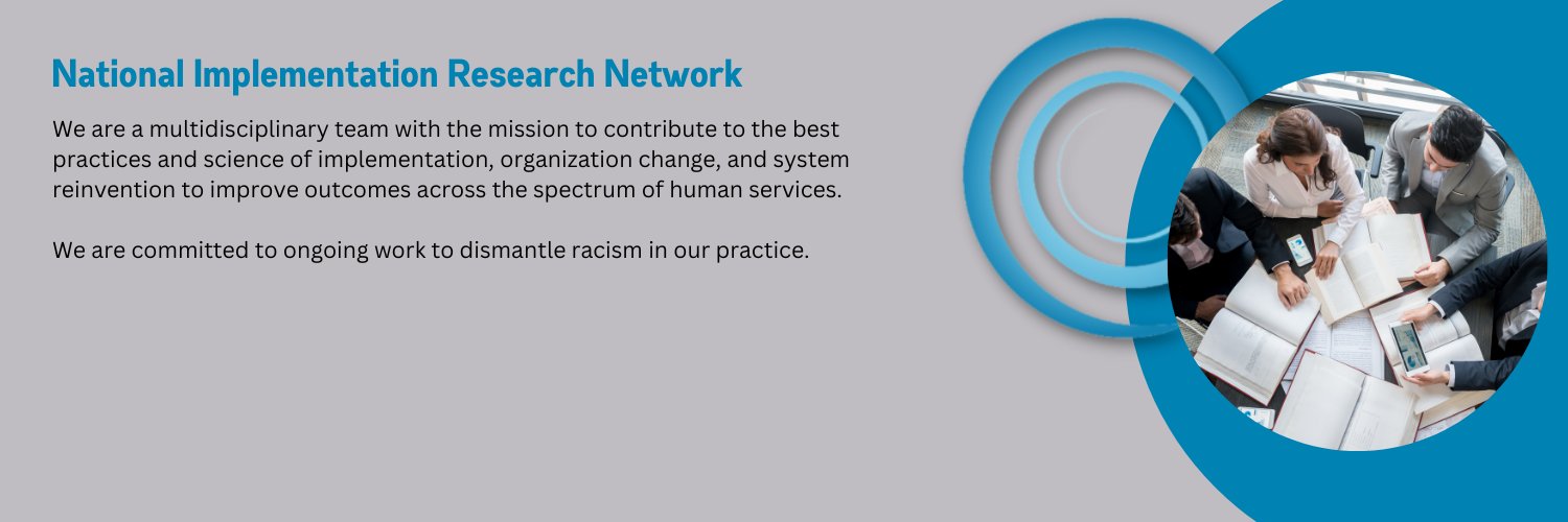 National Implementation Research Network (NIRN) banner