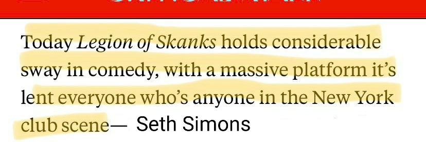 Legion of Skanks's banner