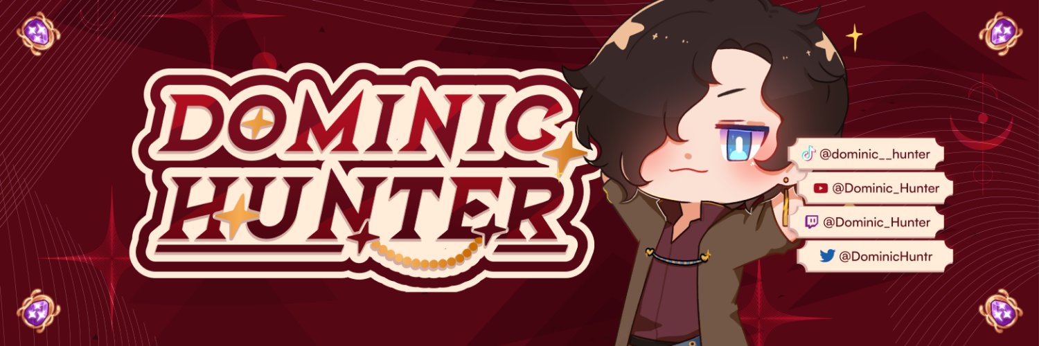 Dominic Hunter ✨ Dimensional Traveler Vtuber ✨ banner
