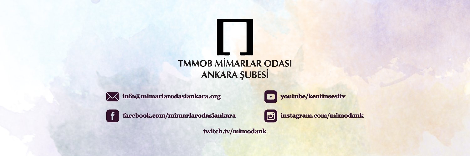 Mimarlar Odası Ankara Şubesi banner
