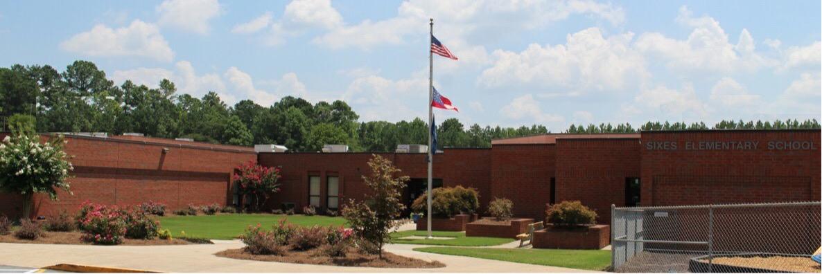 Sixes Elementary banner