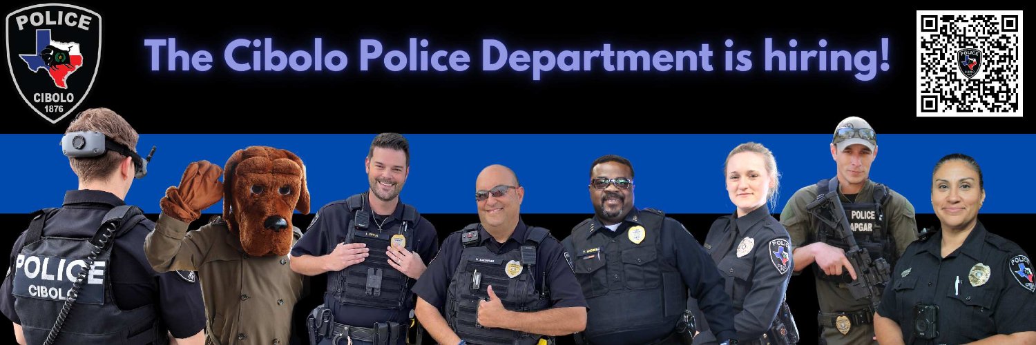 Cibolo Police Dept banner
