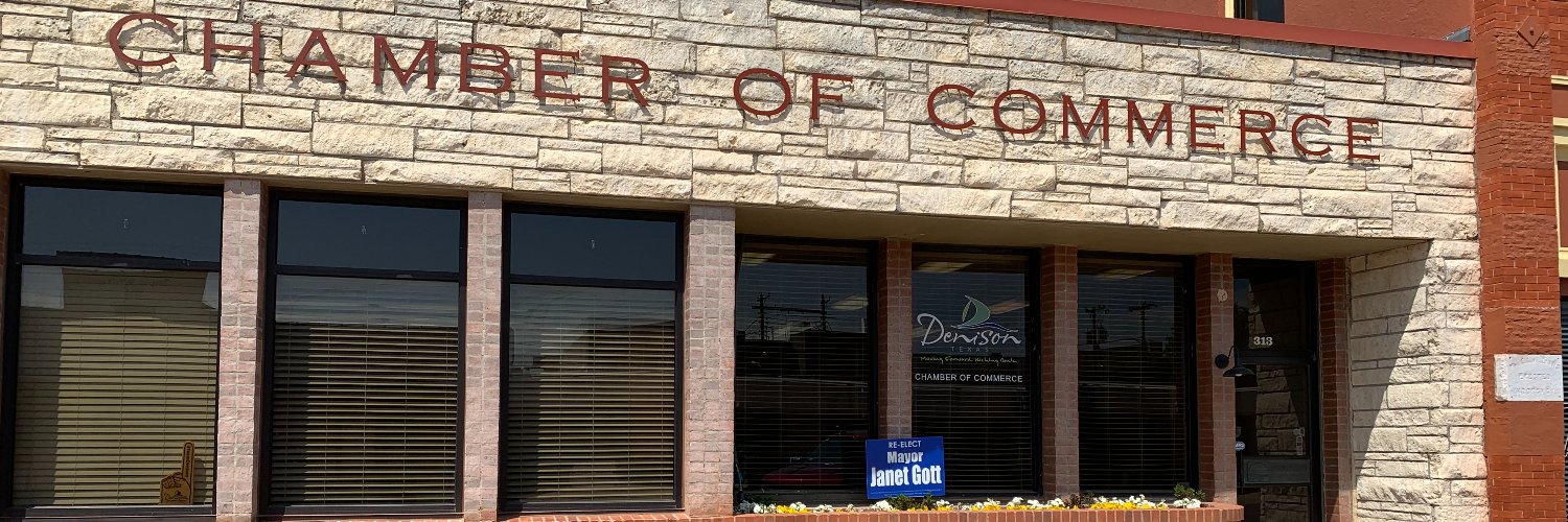 Denison Chamber banner