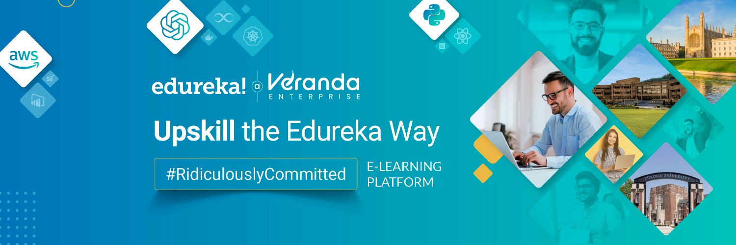 edurekaIN's profile banner image
