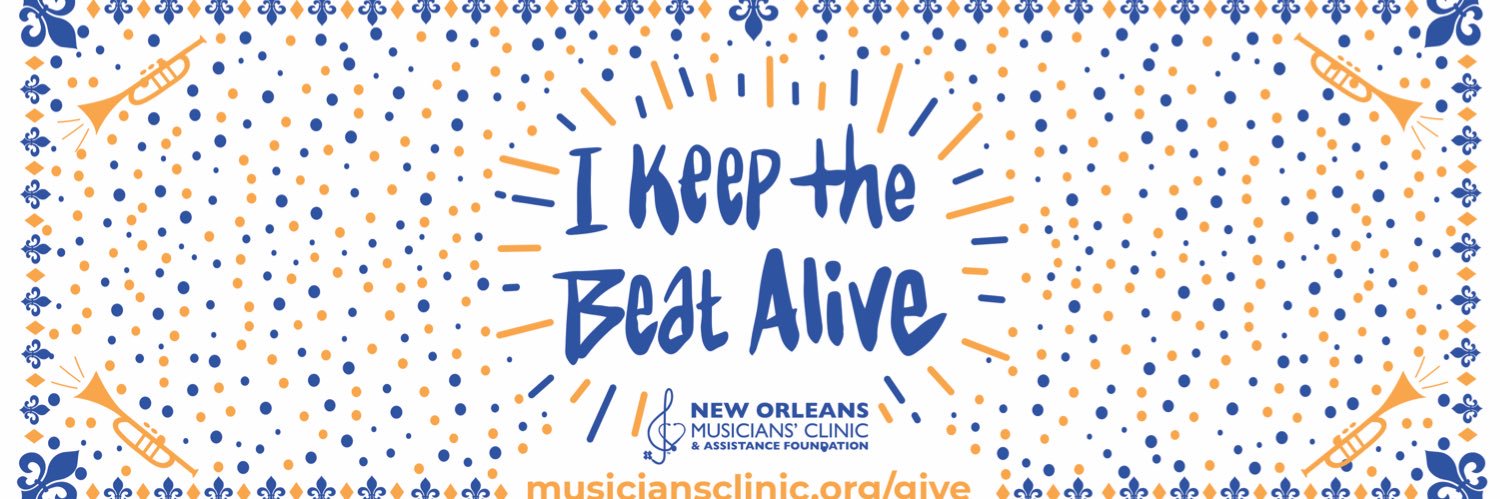 New Orleans Musicians' Clinic banner