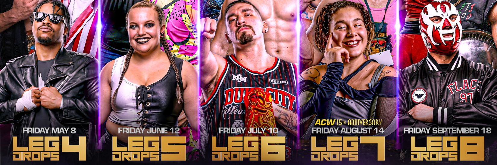 Action Coast Wrestling banner