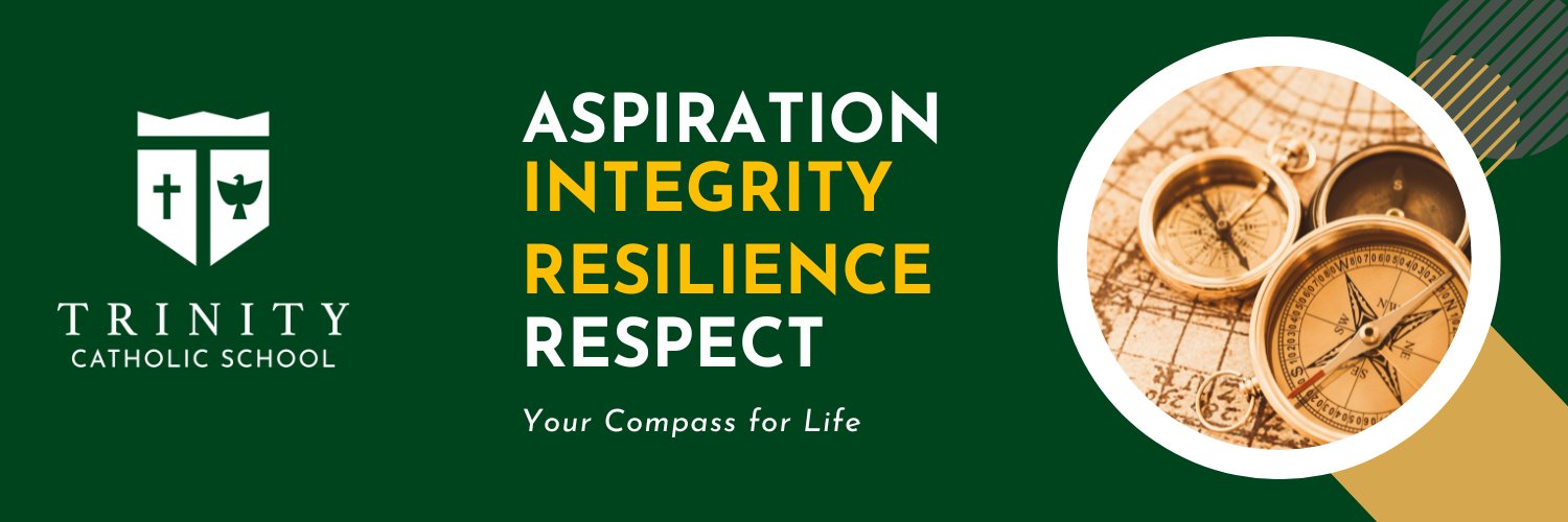 Trinity Catholic School banner