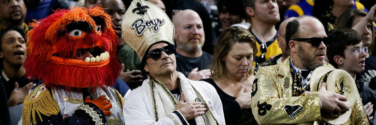 New Orleans Saints Fans banner