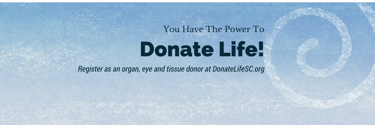 Donate Life SC banner