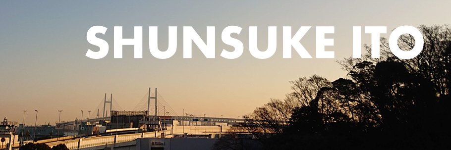 伊藤 俊亮(SHUNSUKE ITO) banner