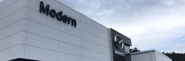 Modern Mazda banner