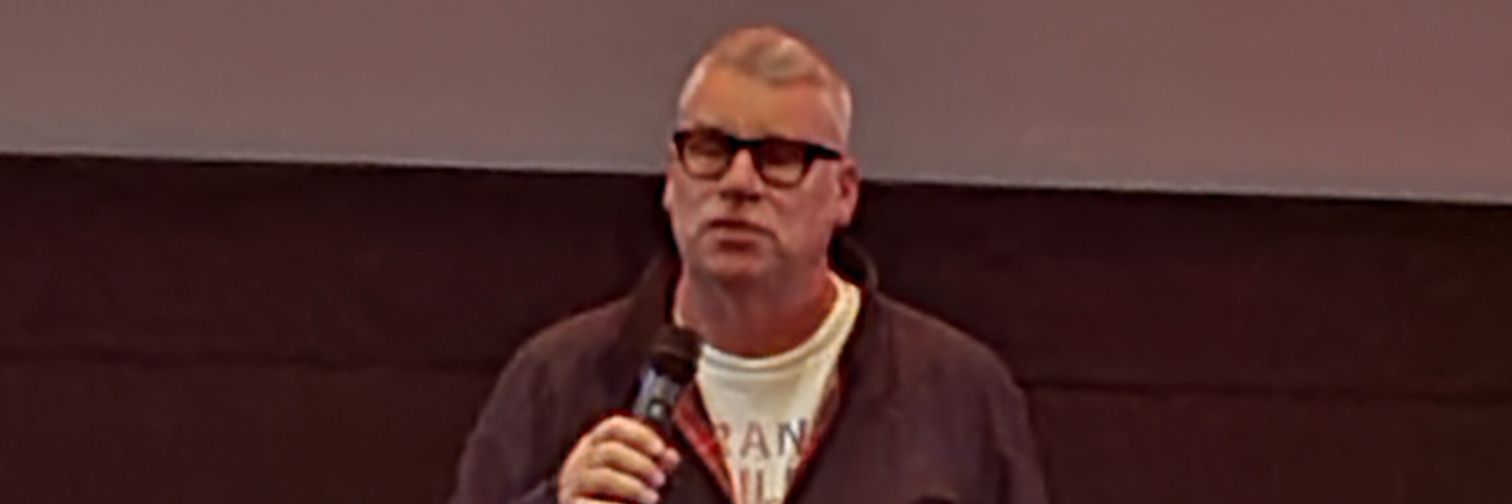 Nigel James banner