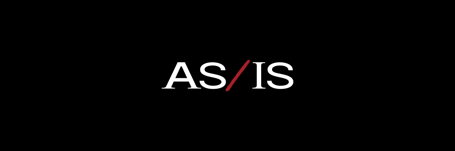 As/Is banner