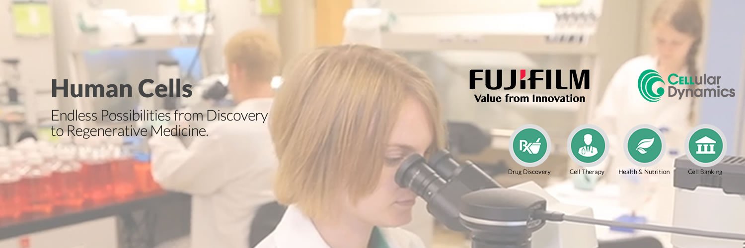 Fujifilm Cellular Dynamics banner