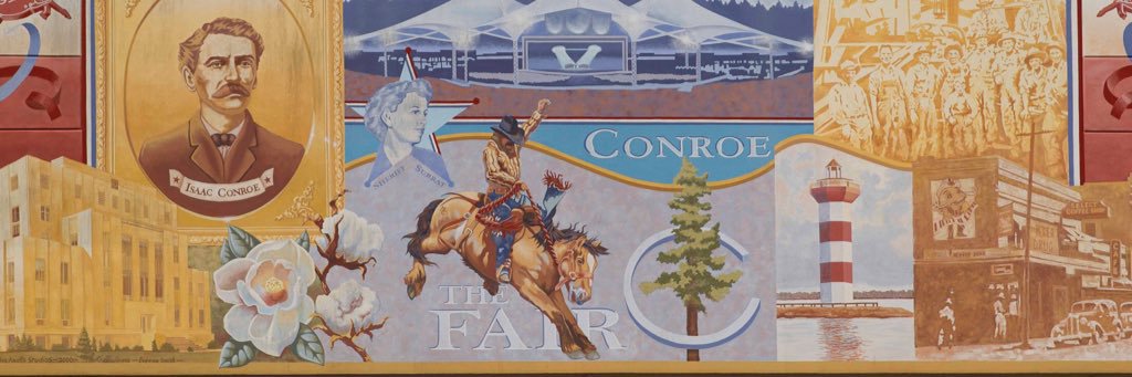 Conroe Courier banner