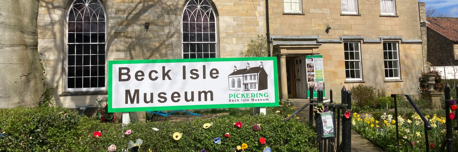 Pickering Beck Isle Museum banner