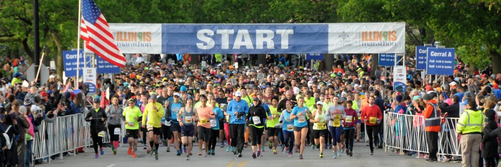 Illinois Marathon banner