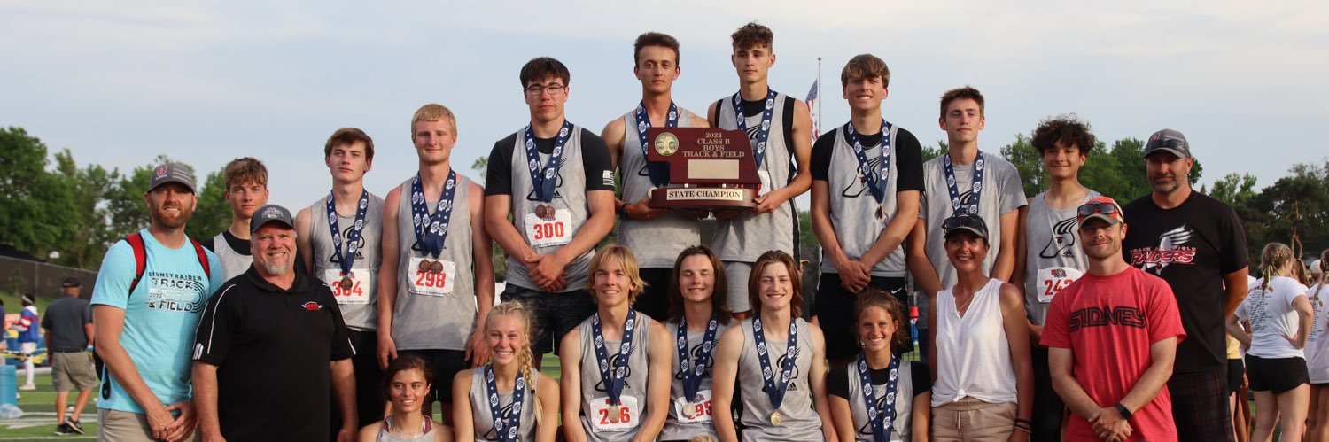 Sidney Track & Field banner