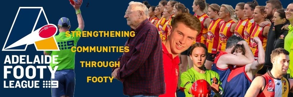 Adelaide Footy League banner