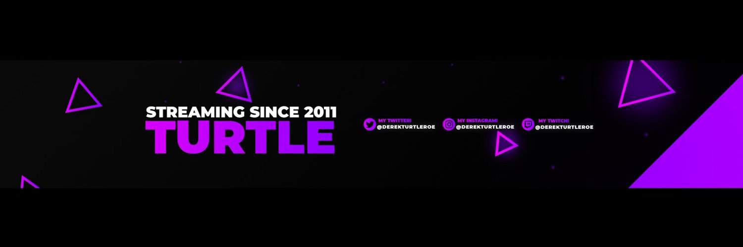 DerekTurtleRoe's profile banner image