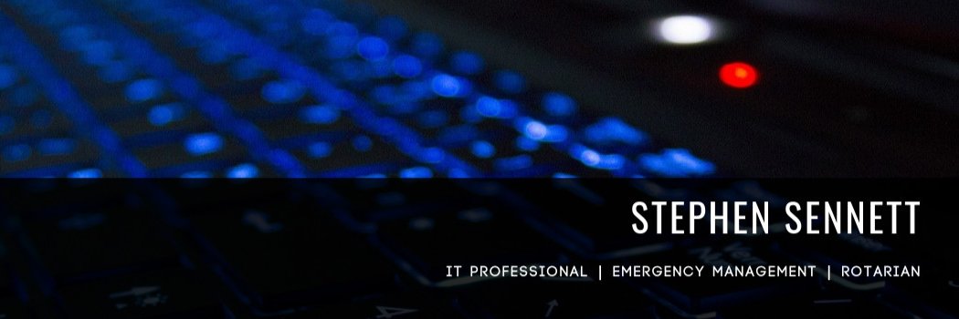 Stephen Sennett banner