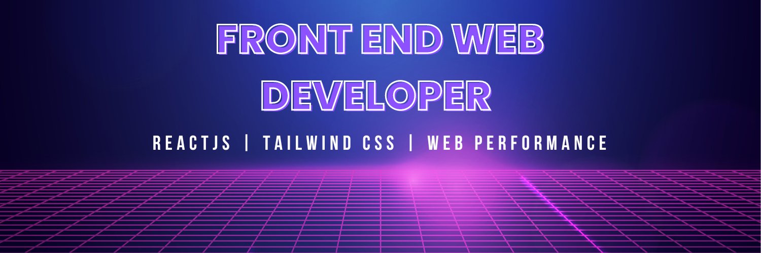 AndreasFrontDev's profile banner image