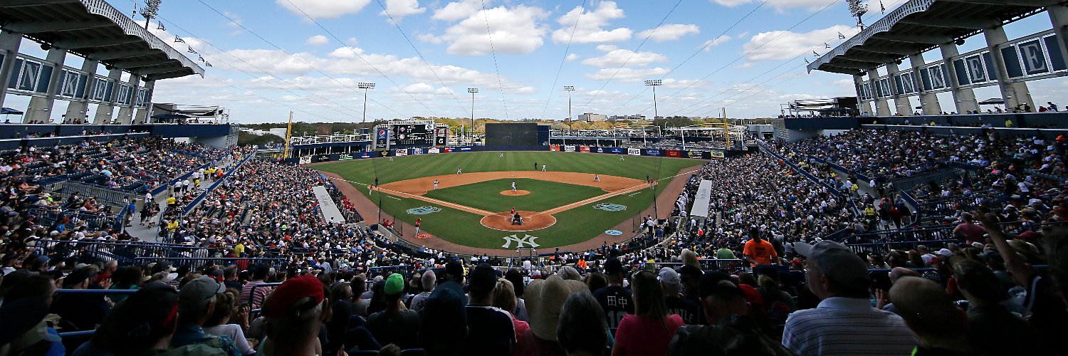 George M. Steinbrenner Field banner
