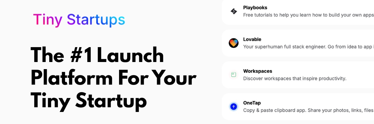 Jaisal Rathee (tinystartups.com) banner