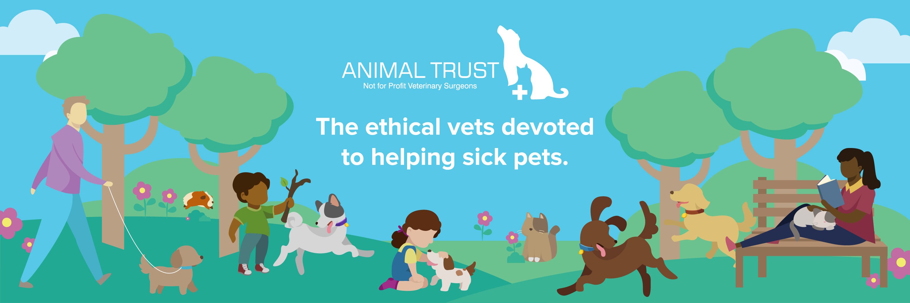 Animal Trust Vets banner