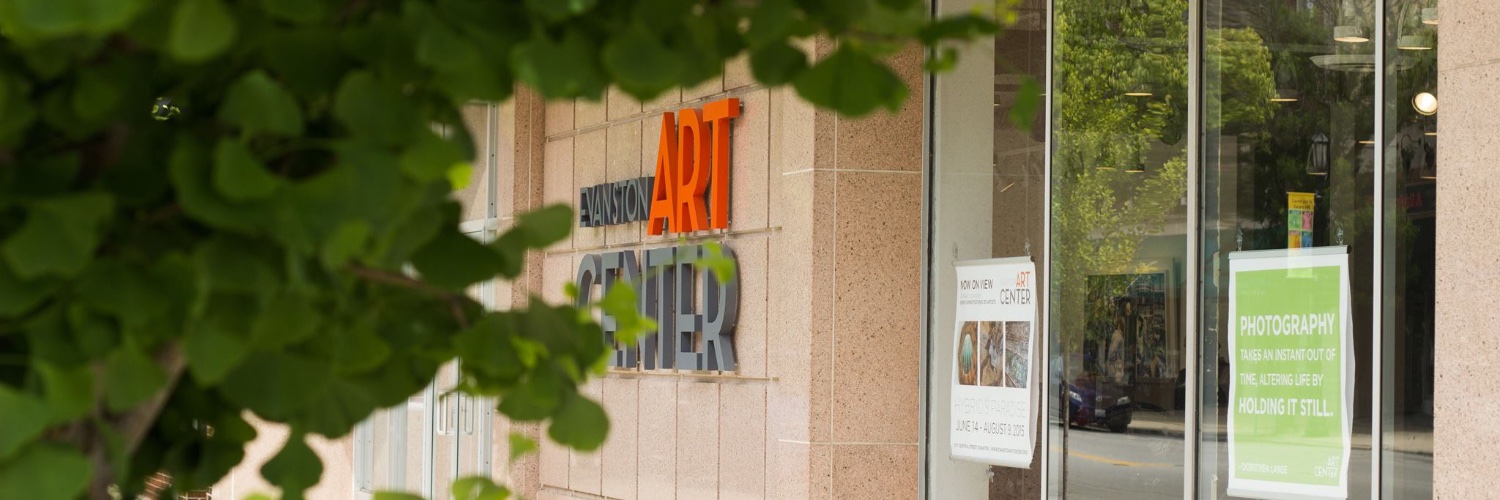 Evanston Art Center banner