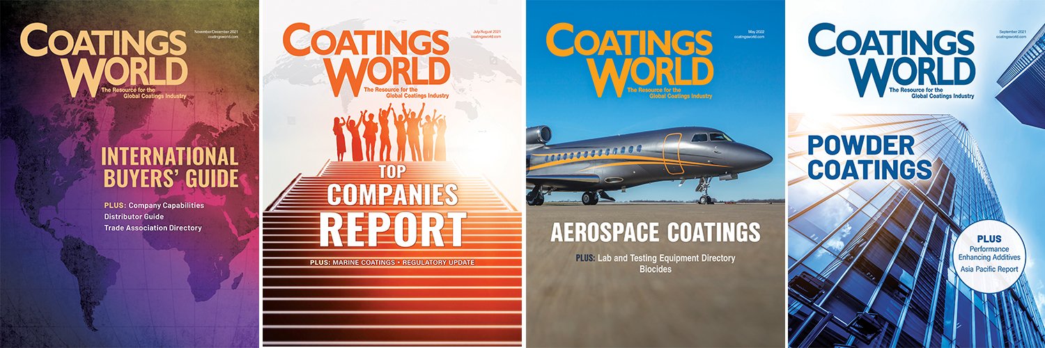 Coatings World (CoatingsWorld) / Twitter