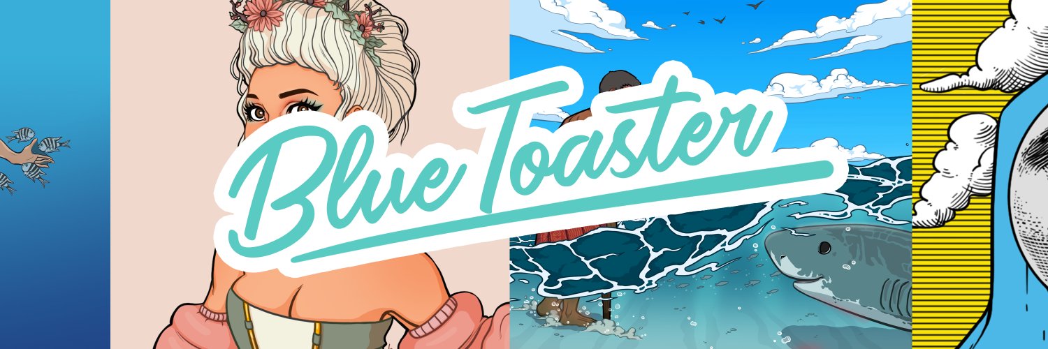 bluetoasterart's profile banner image