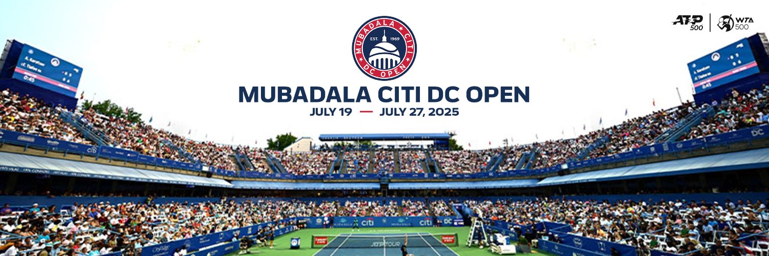 Mubadala Citi DC Open's banner