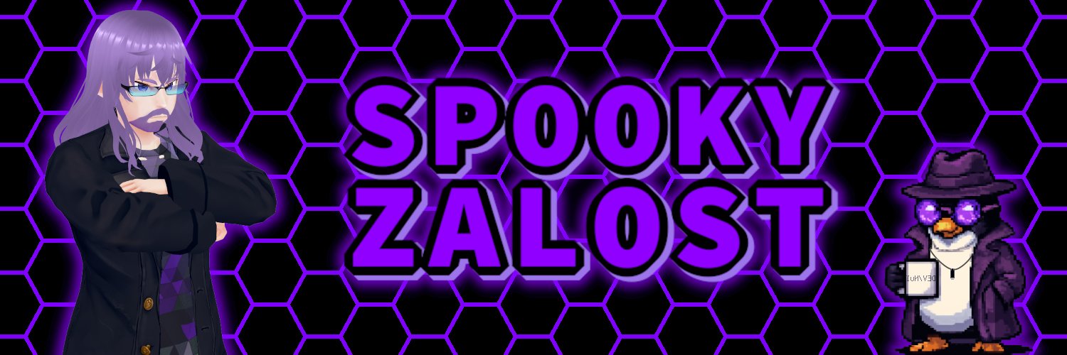 SpookyZalost - Vtuber 🛠️🐧 banner
