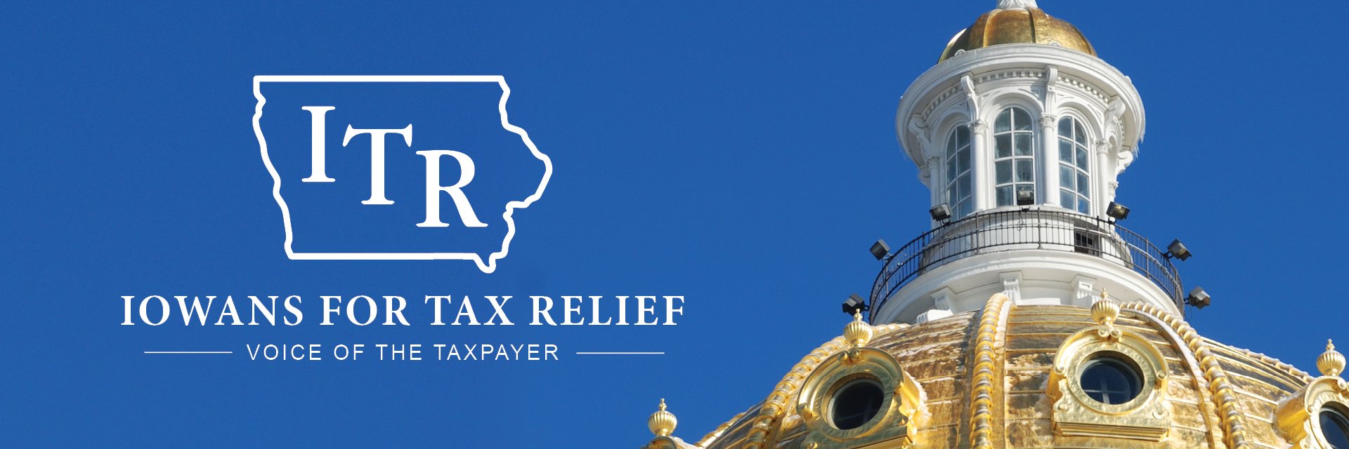 Iowans for Tax Relief banner