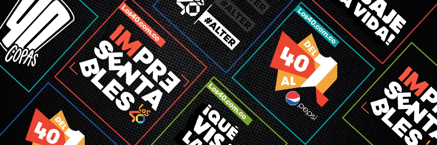 LOS40 Colombia Profile Banner