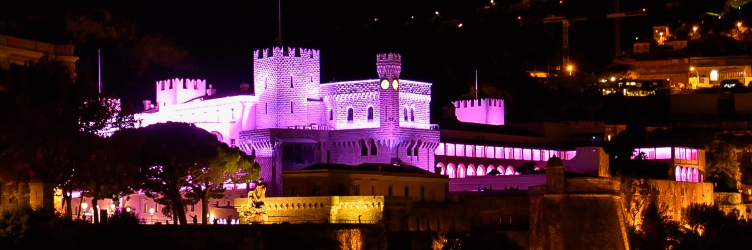 Pink Ribbon Monaco banner