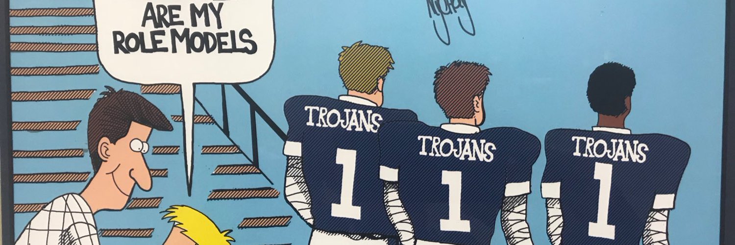 Trojan Football Profile Banner