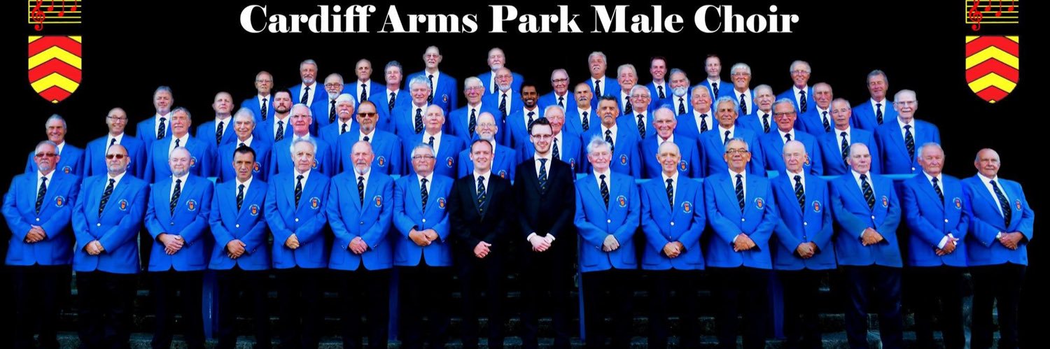 Cardiff Arms Park Male Choir banner