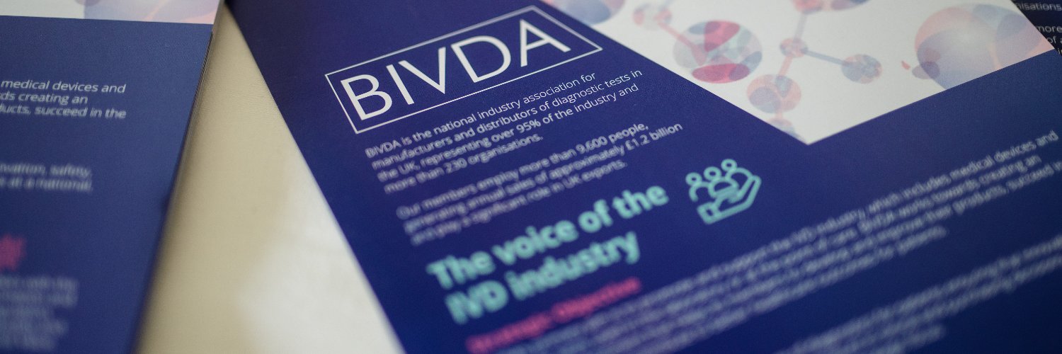 British In Vitro Diagnostics Association (BIVDA) banner