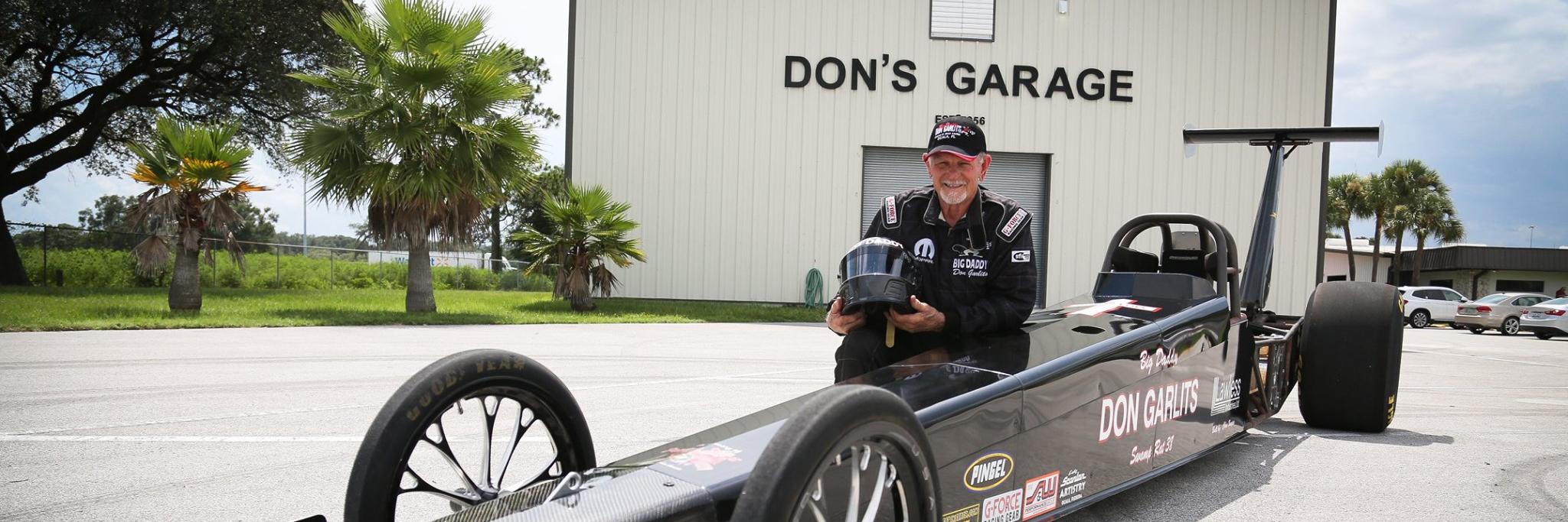Don Garlits banner