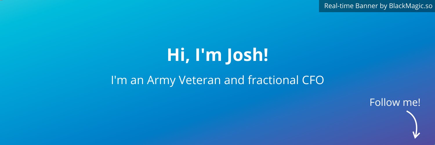 Josh banner