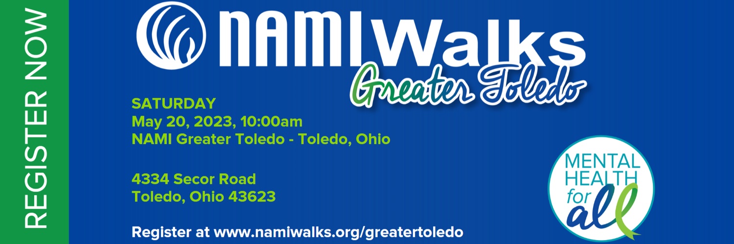 National Alliance on Mental Illness Greater Toledo banner