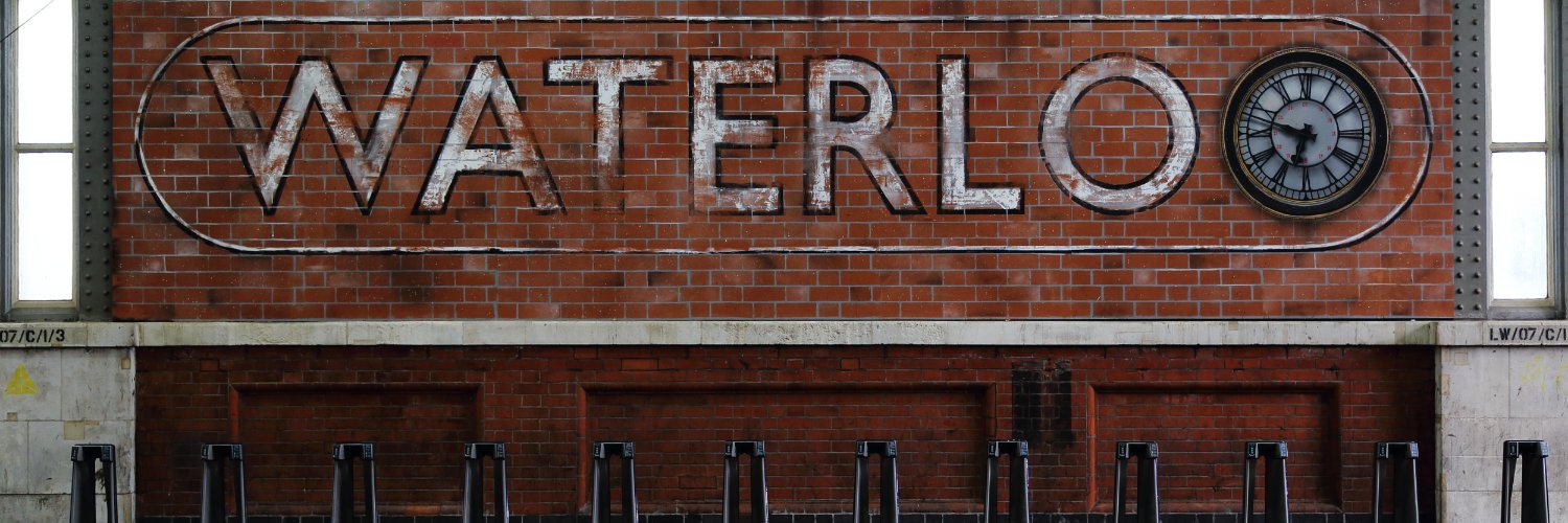 London Waterloo banner
