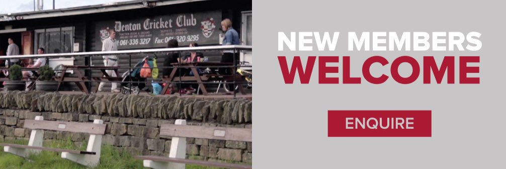 Denton Cricket Club banner