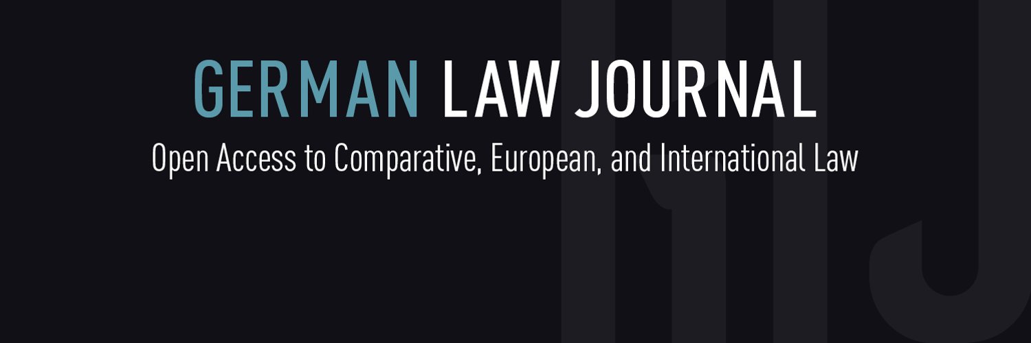 German Law Journal Profile Banner