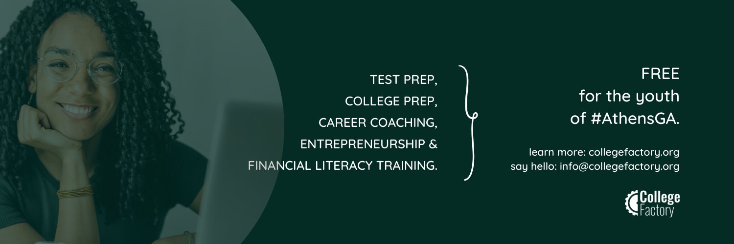 CollegeFactory's profile banner image