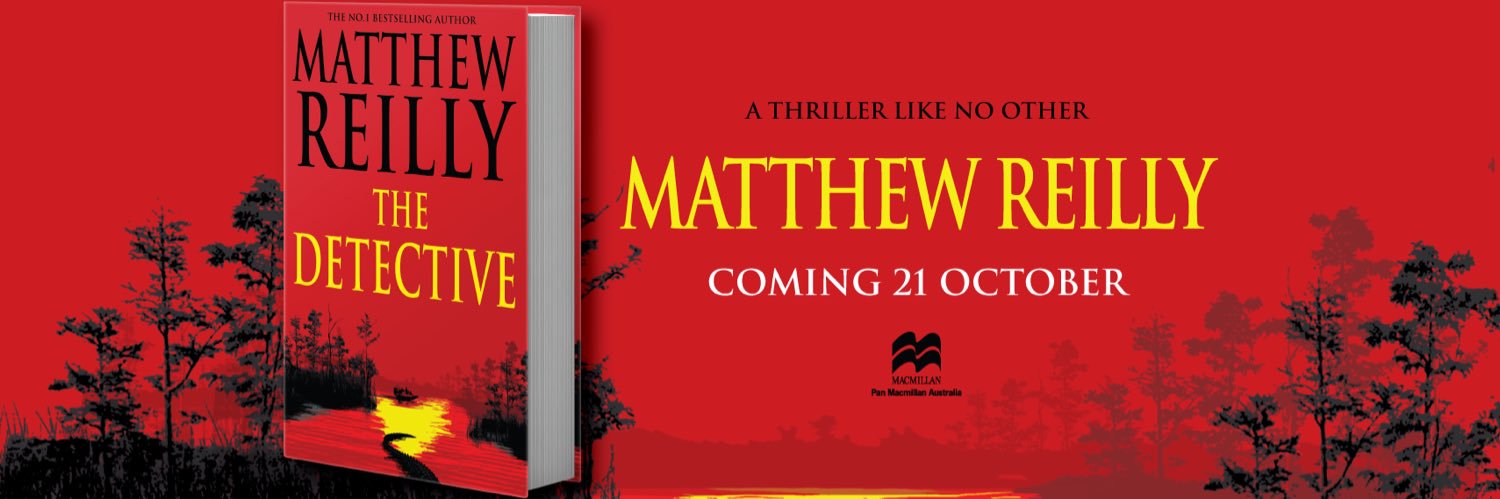 Matthew Reilly banner