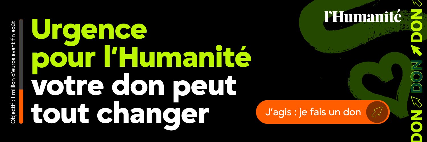 L'Humanité's banner