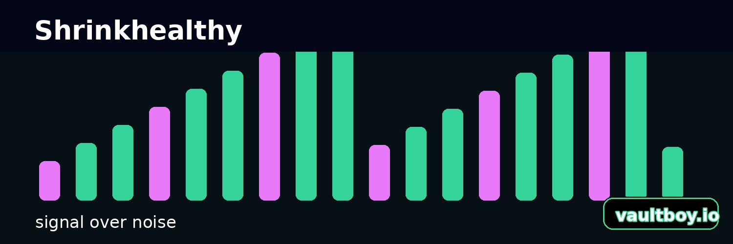 shrinkhealthy's profile banner image